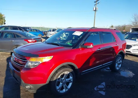 2014 Ford Explorer Limited from USA, damaged, VIN 1FM5K8F82EGB96741